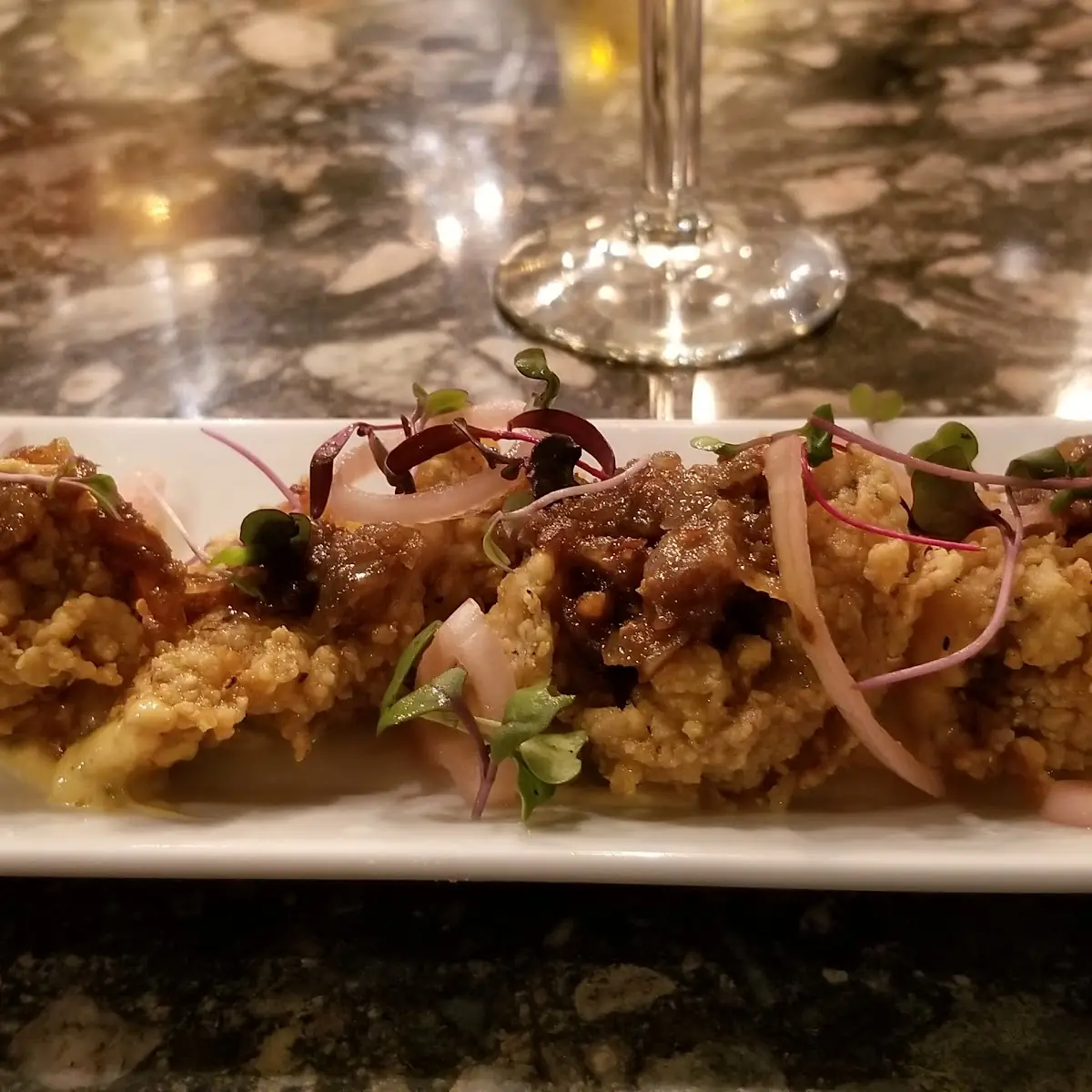 Cornmeal Fried Oysters