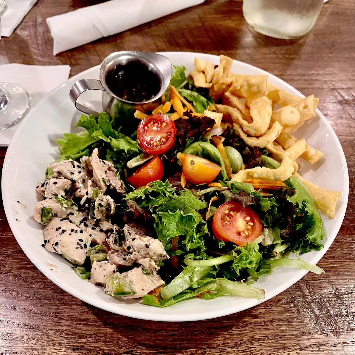 Sesame Ginger Marinated Chicken Salad