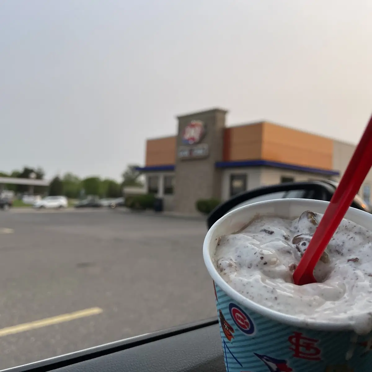 Turtle Pecan Cluster Blizzard Treat