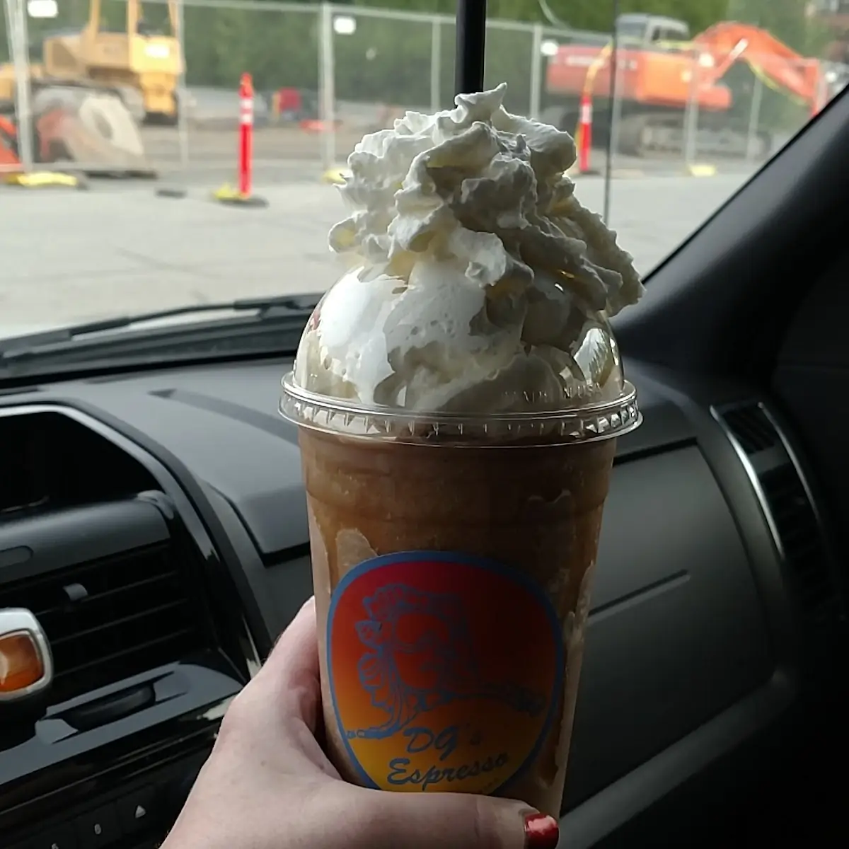 Salted Caramel Frappe