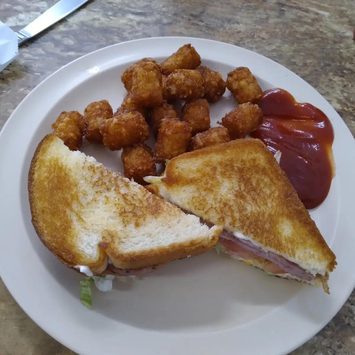 Grilled Ham and Cheese