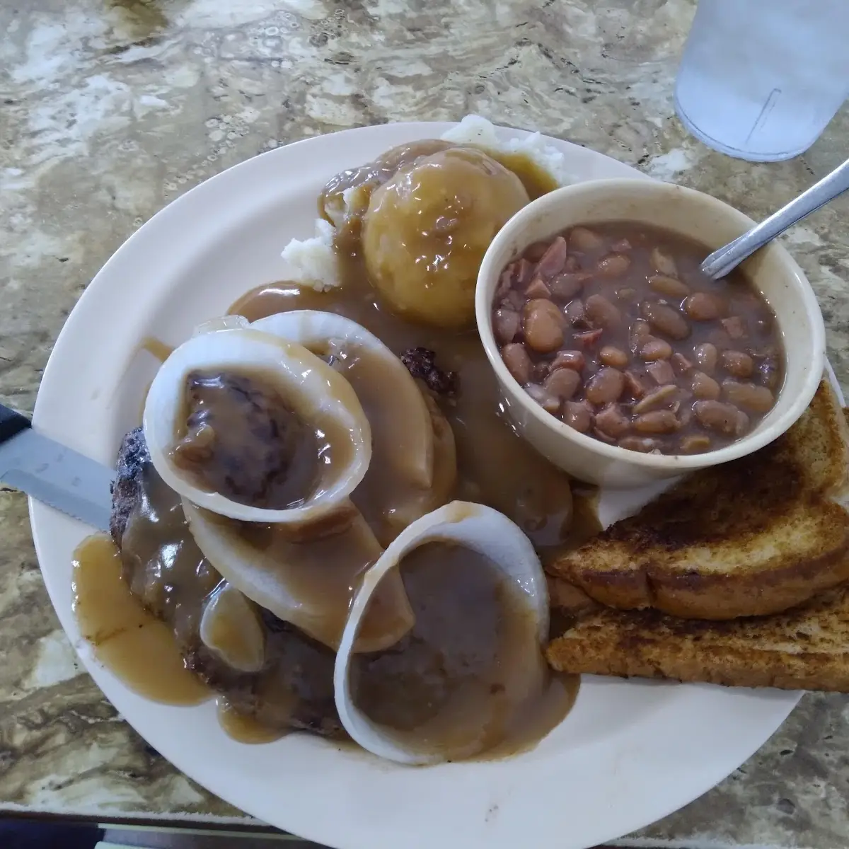 Hamburger Steak Dinner