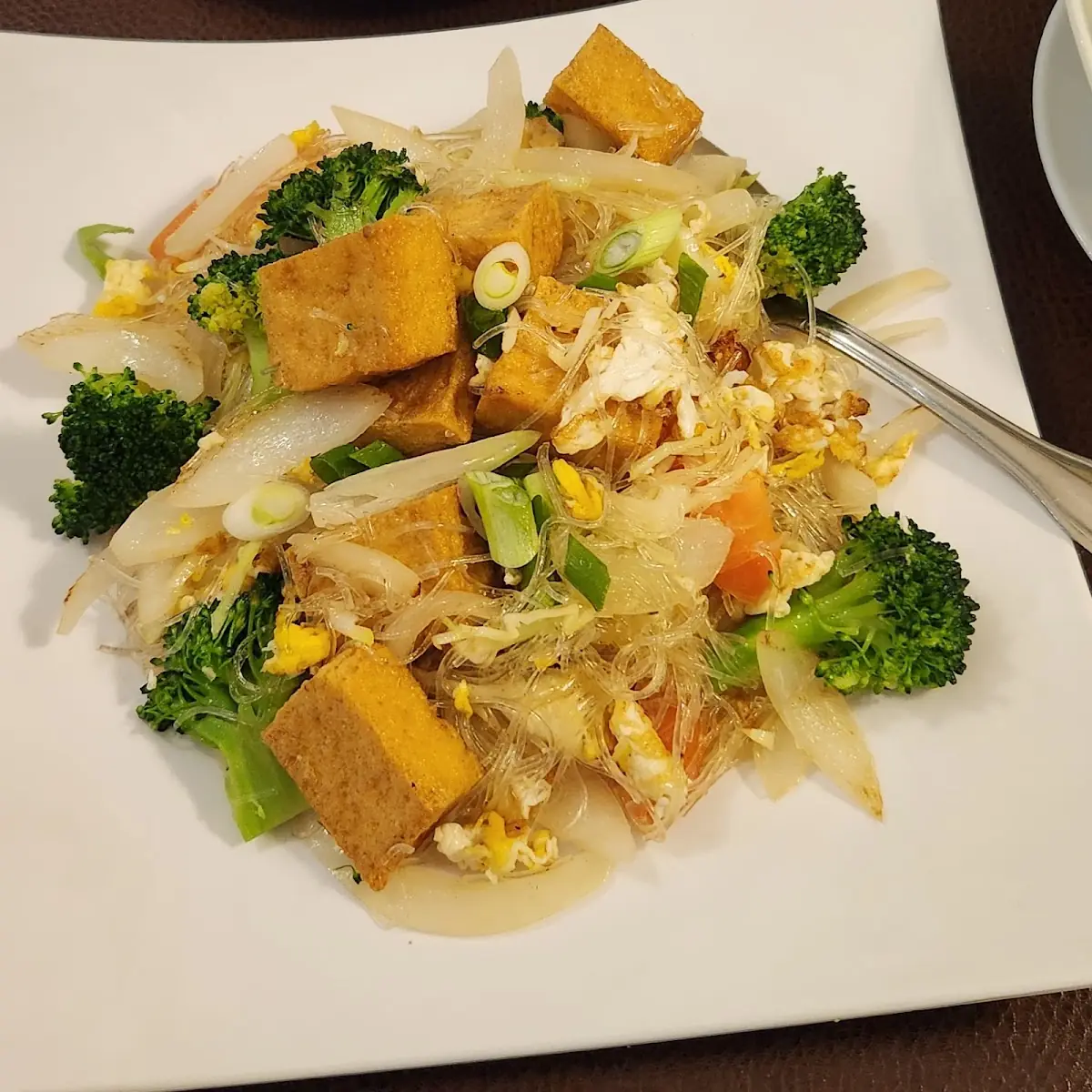 Pad Woonsen with Tofu