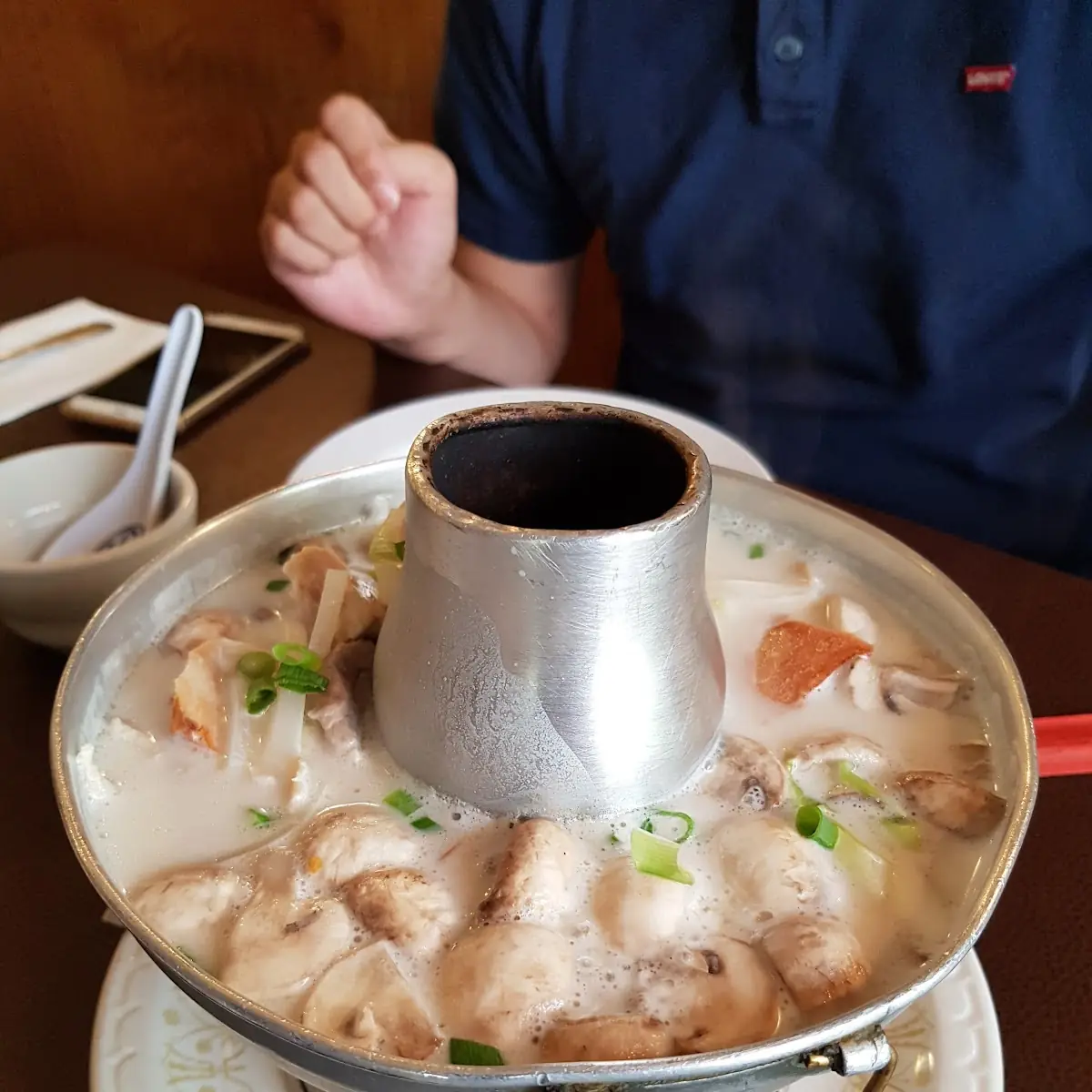 White Tomyam Soup
