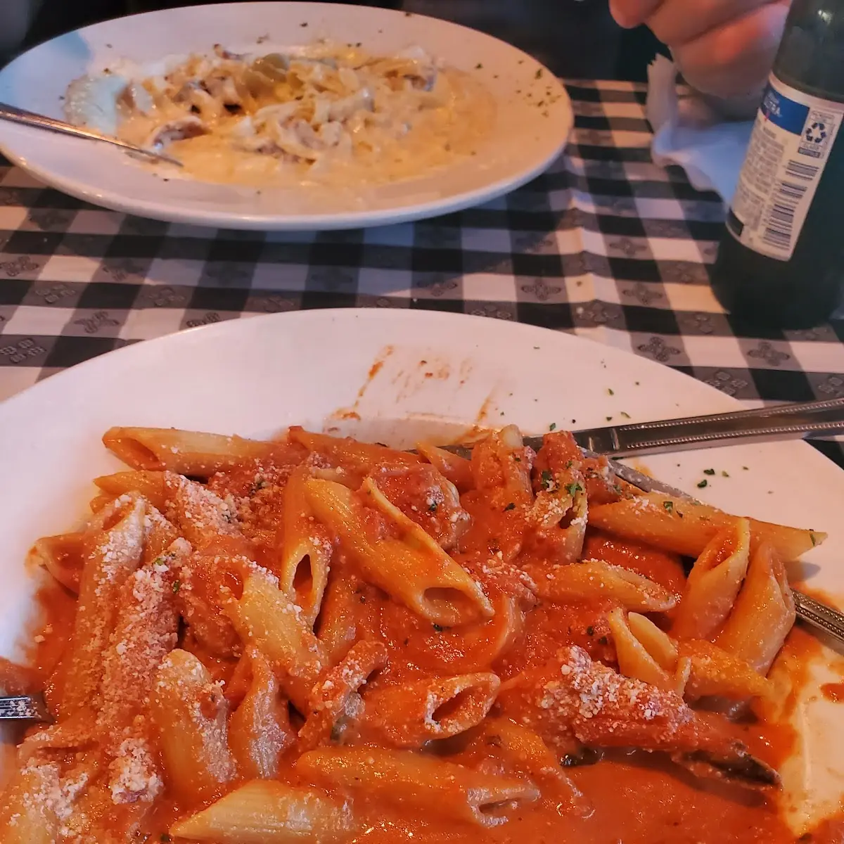 Penne Ala Vodka with Shrimp