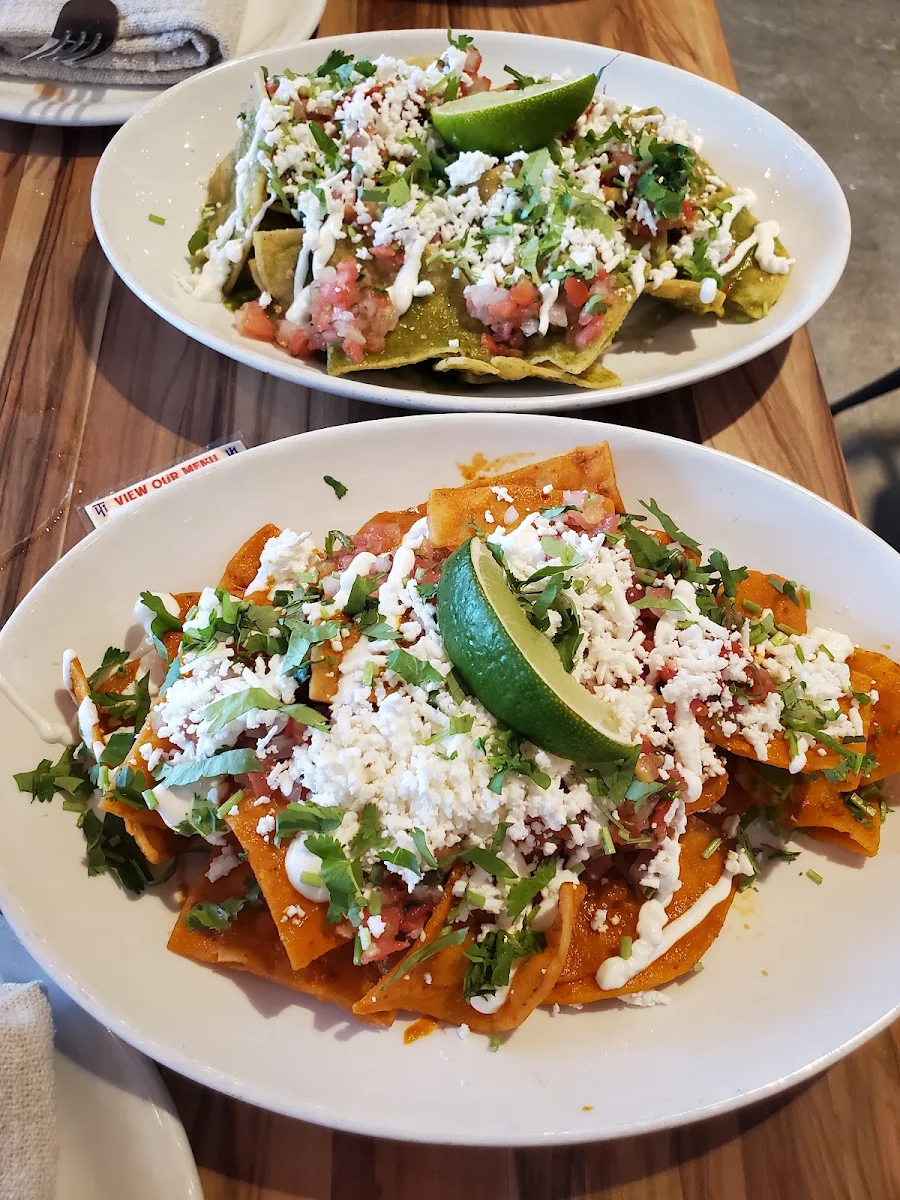 Chilaquiles Verdes, Native Tongues Taqueria - Victoria Park