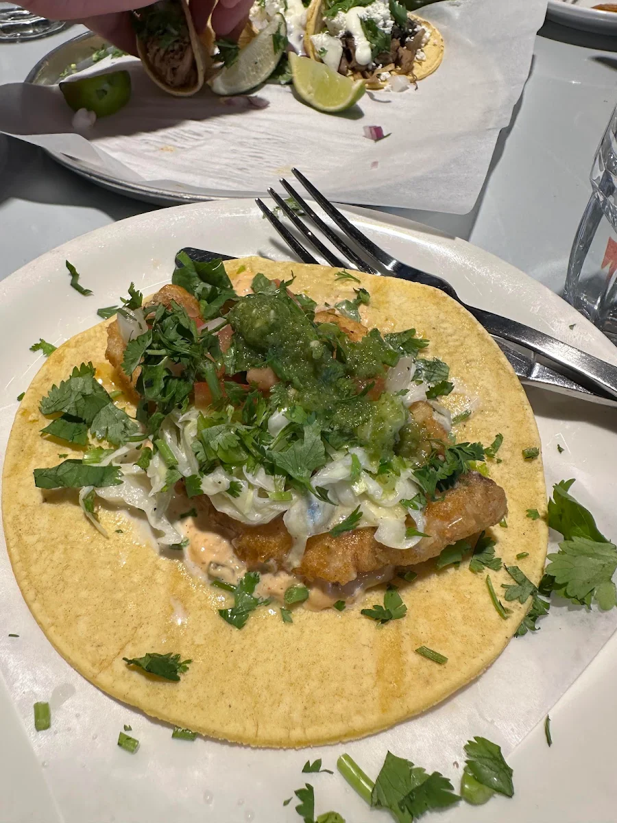 Fish Taco, Native Tongues Taqueria - Victoria Park