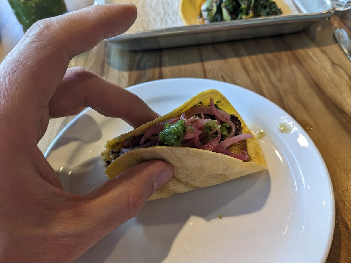 Pork Belly Taco, Native Tongues Taqueria - Victoria Park