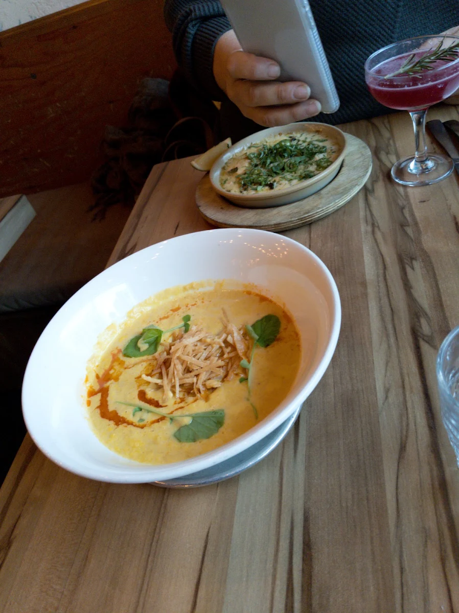 Soup, Native Tongues Taqueria - Victoria Park