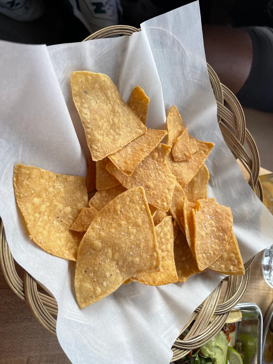 Tortilla Chips, Native Tongues Taqueria - Victoria Park