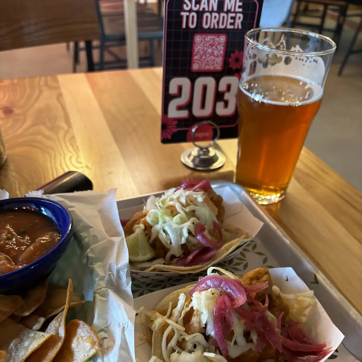 Lunch Special with Fish Tacos