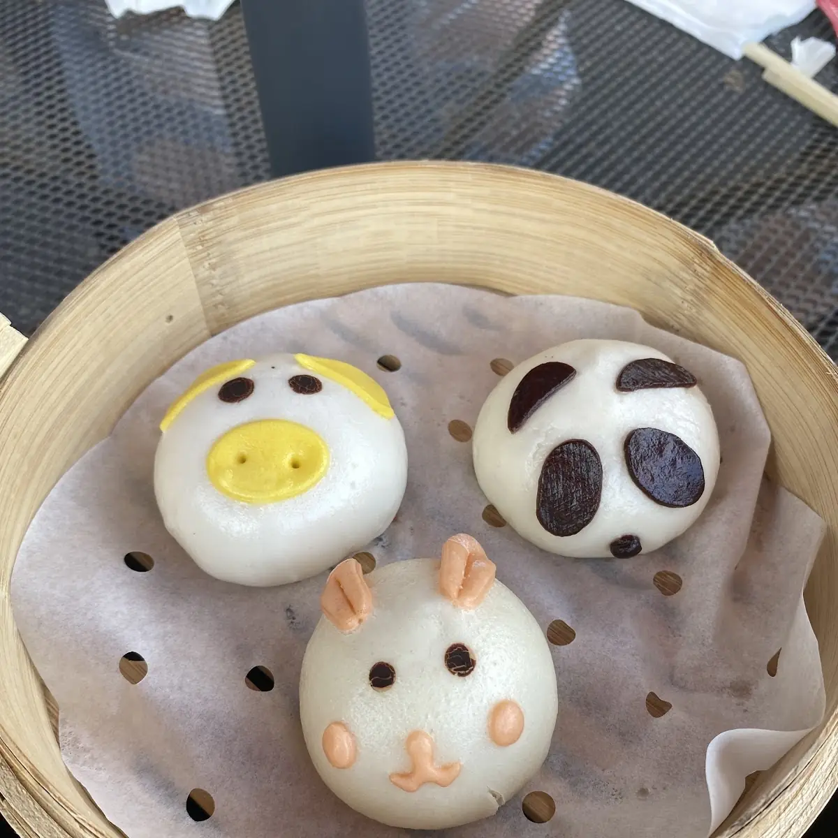 Pink Piggy Custard Bun