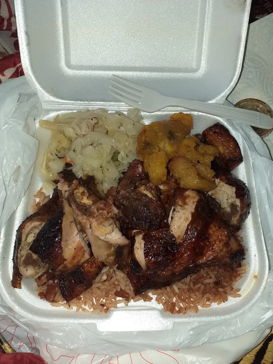 Jerk Chicken with Plantains