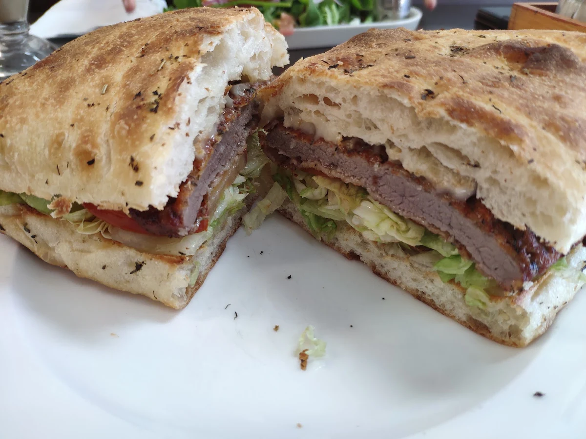 Crumbed Veal on Turkish Roll, Cafe 2 Sixty 2