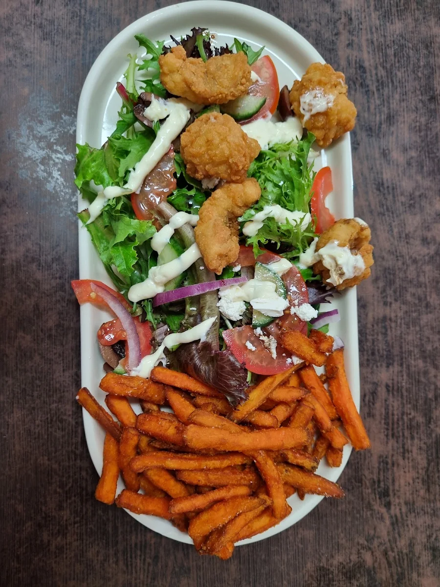 Salt N Pepper Squid Salad, Cafe 2 Sixty 2