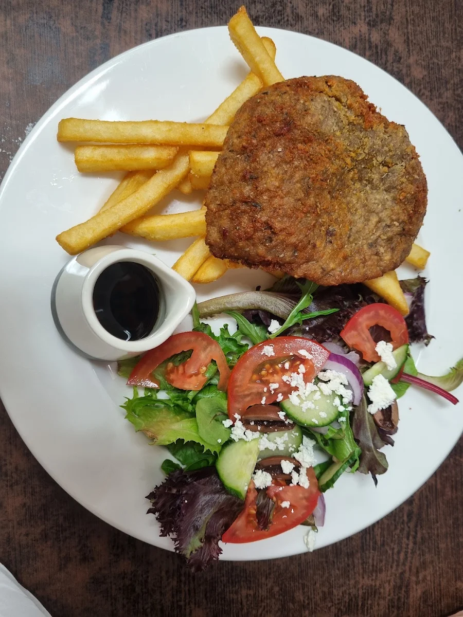 Schnitzel Salad, Cafe 2 Sixty 2