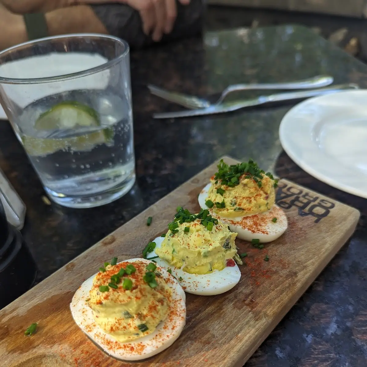 Large Deviled Eggs