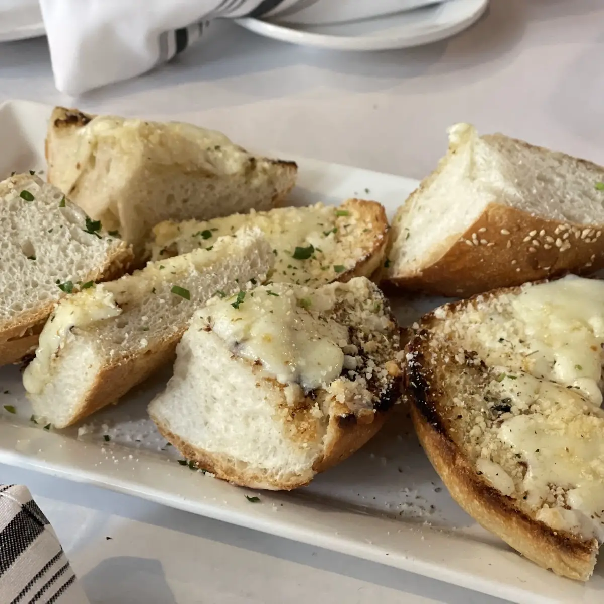 Pepe's Sicilian Cheesy Garlic Bread