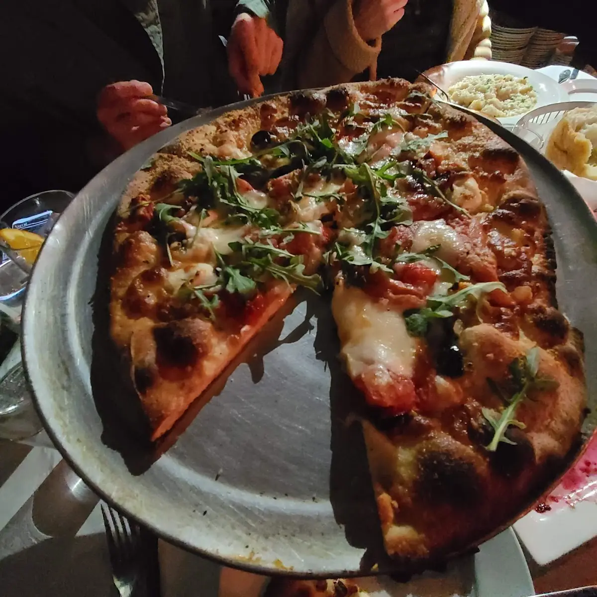 Pizza with Brown Butter