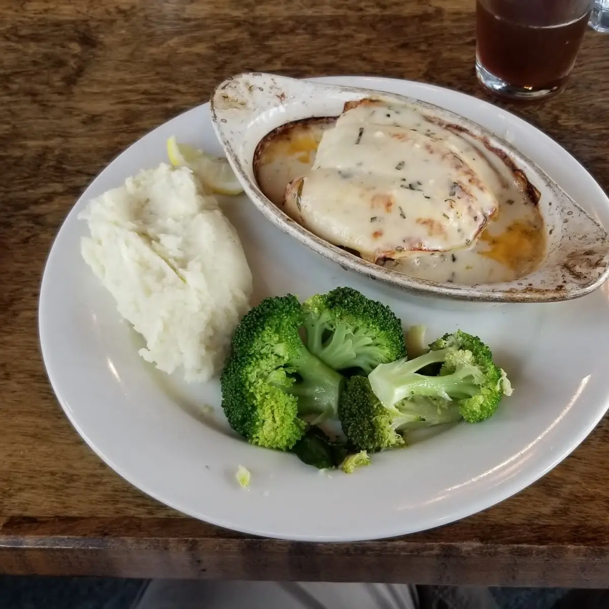 Baked Stuffed Haddock