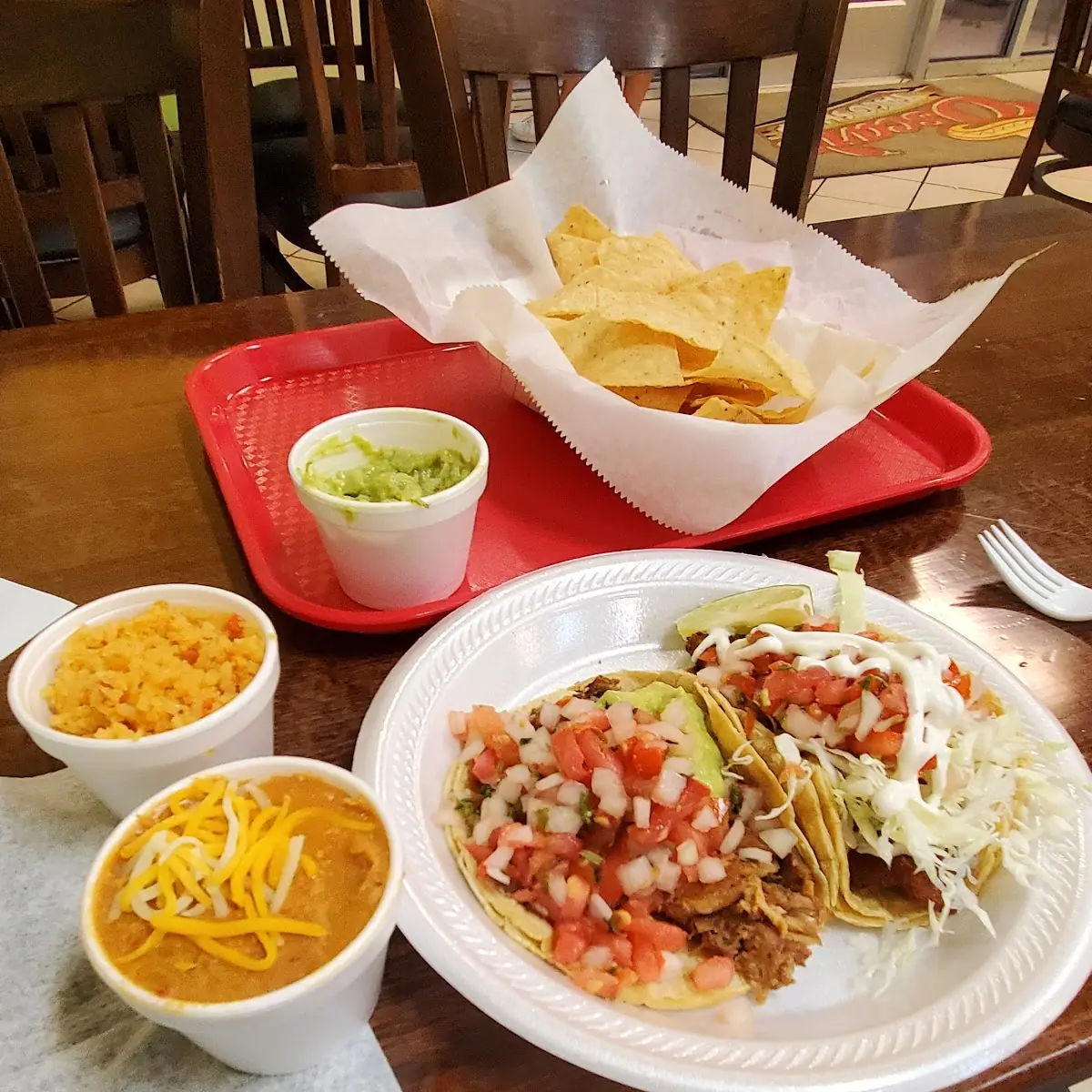 Carnitas Taco Carne Asada Taco Combo