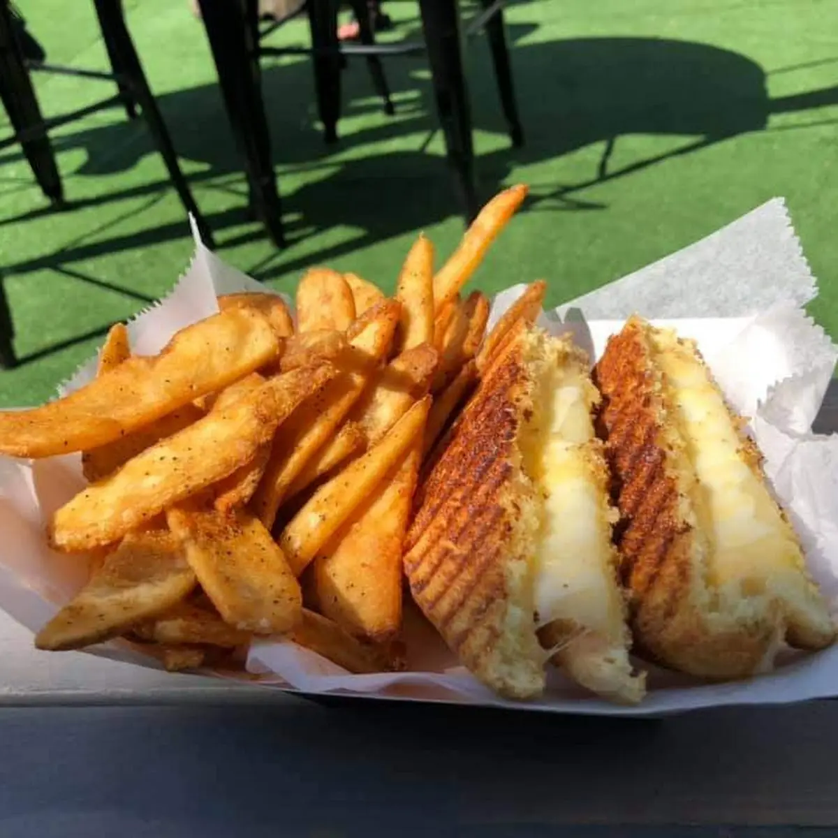 Grilled Cheese and Fries