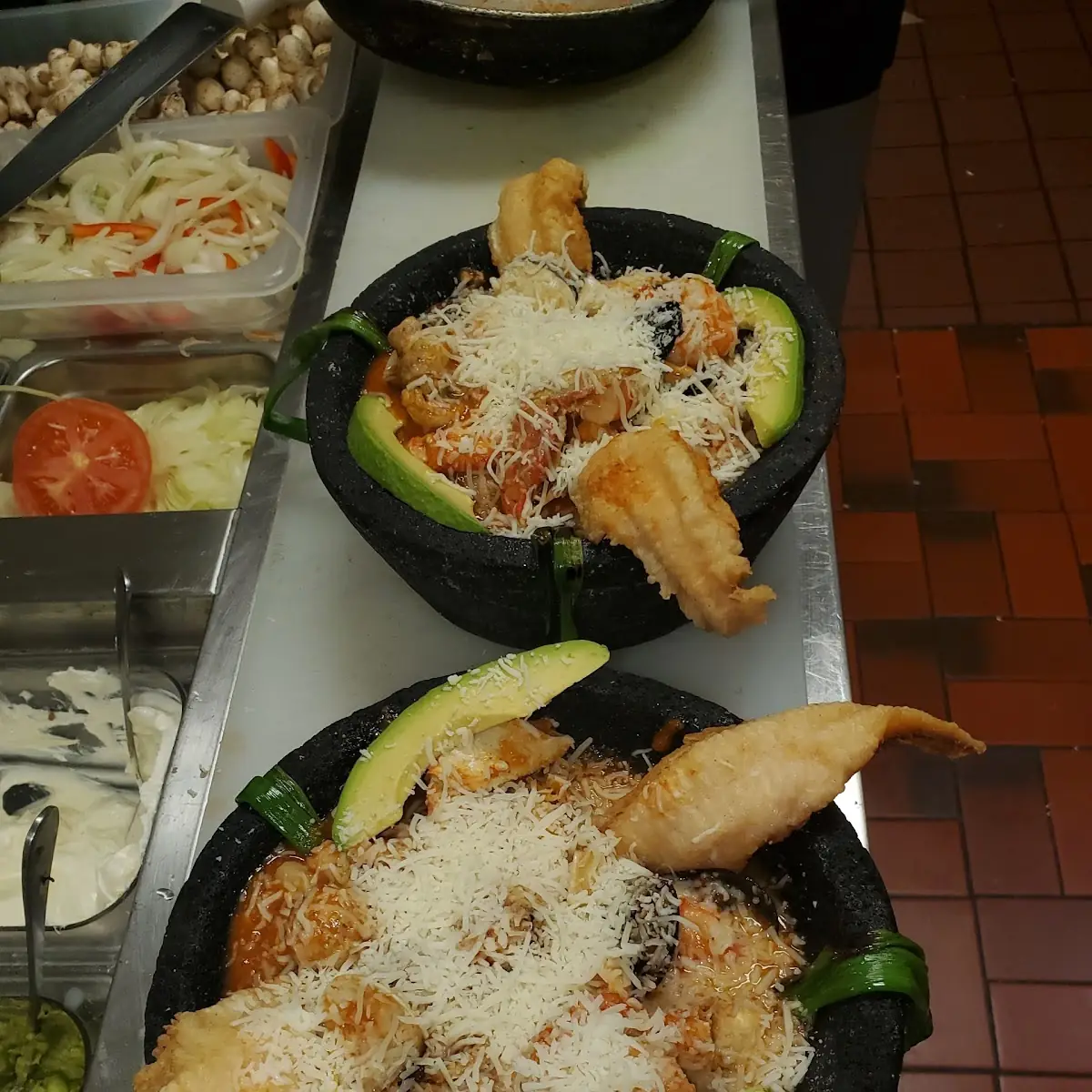 Seafood Molcajete