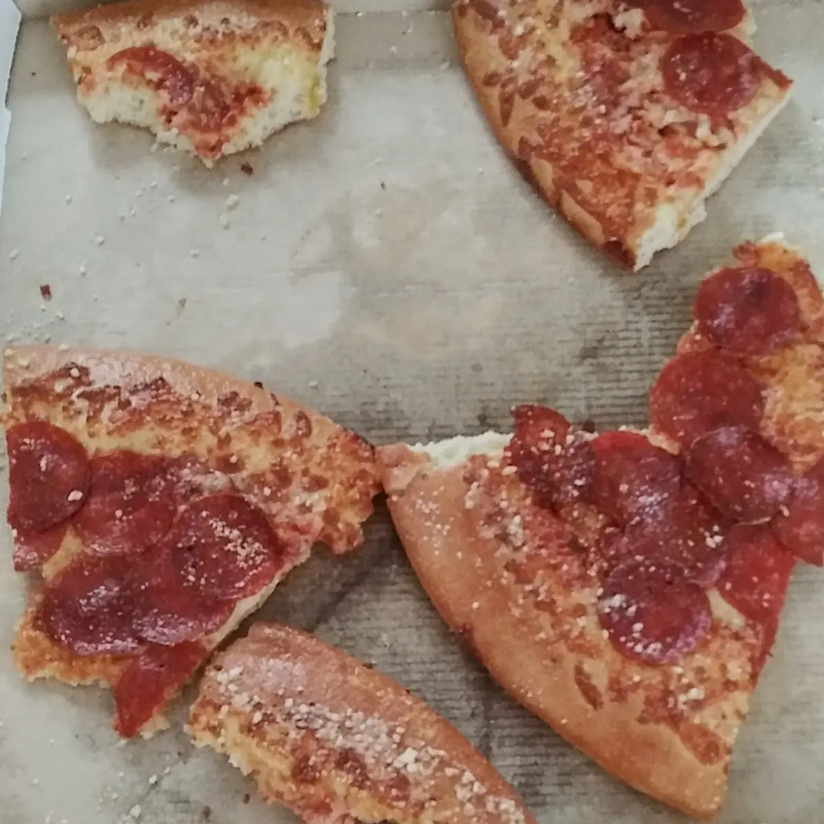 A Pepperoni Pizza