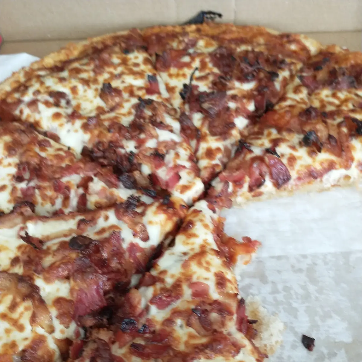 Pepperoni and Bacon Medium Pizza