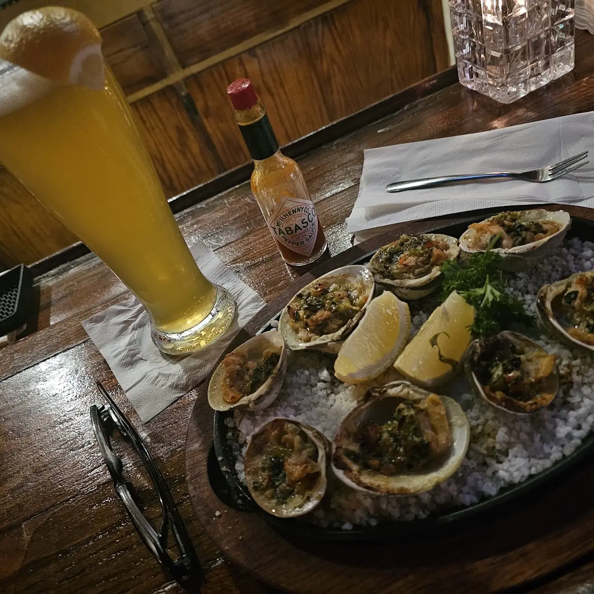 Oysters Rockefeller