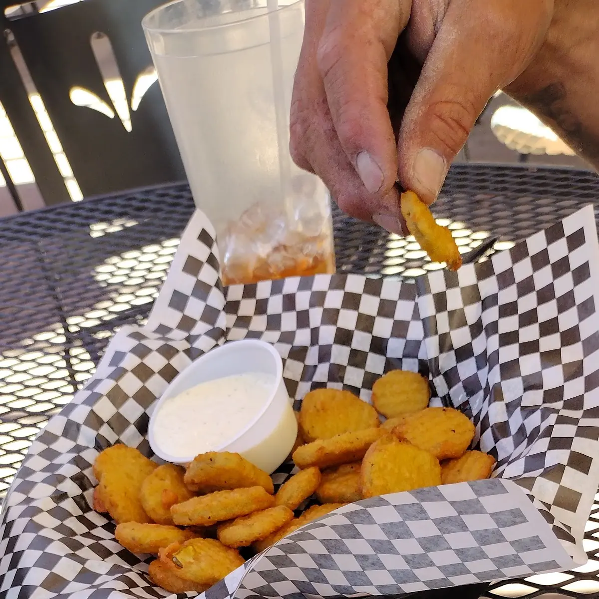 Fried Mushrooms & Fried Pickles