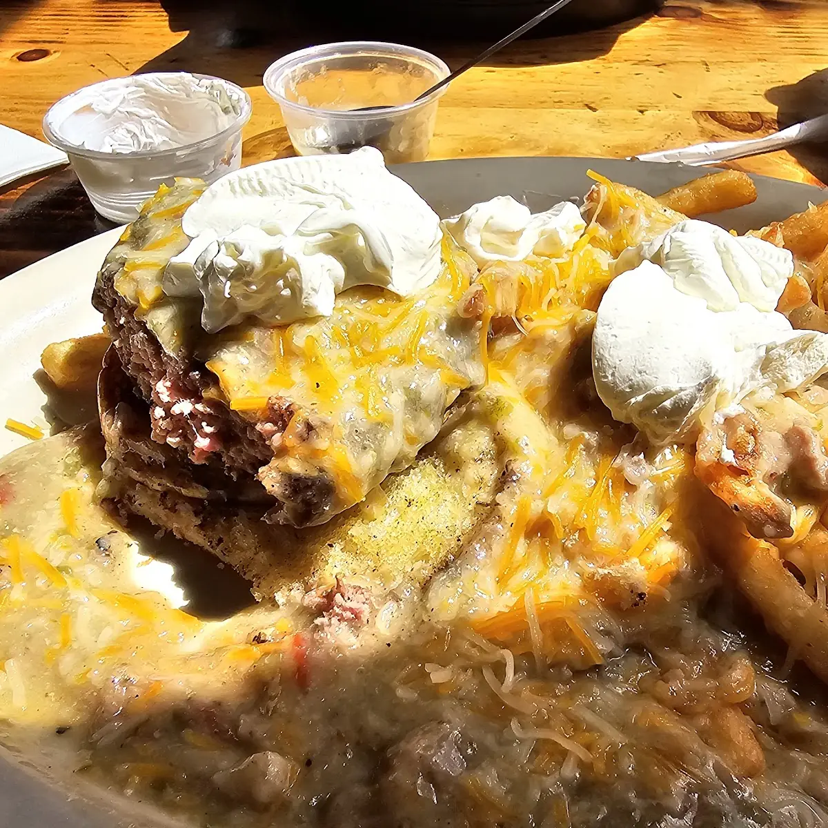 Green Chili Burger