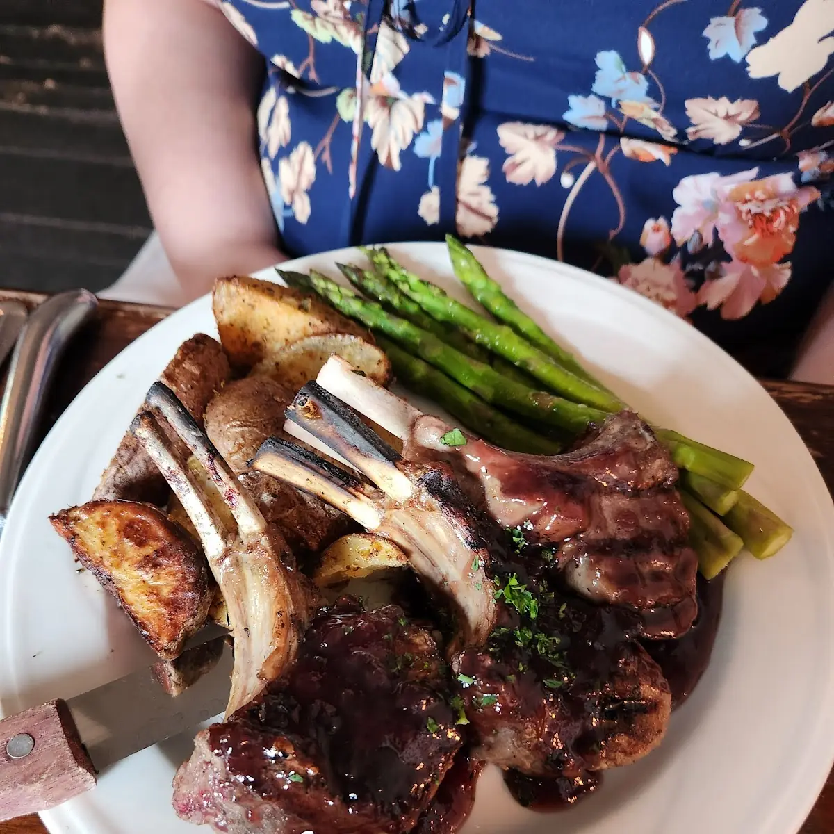 Double-Cut Lamb Chops