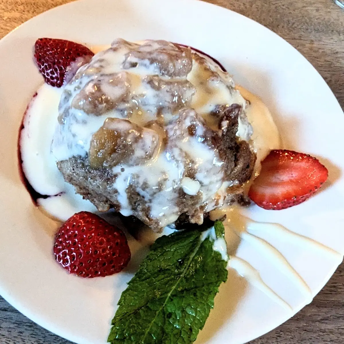 Rum-Laced Banana Bread Pudding