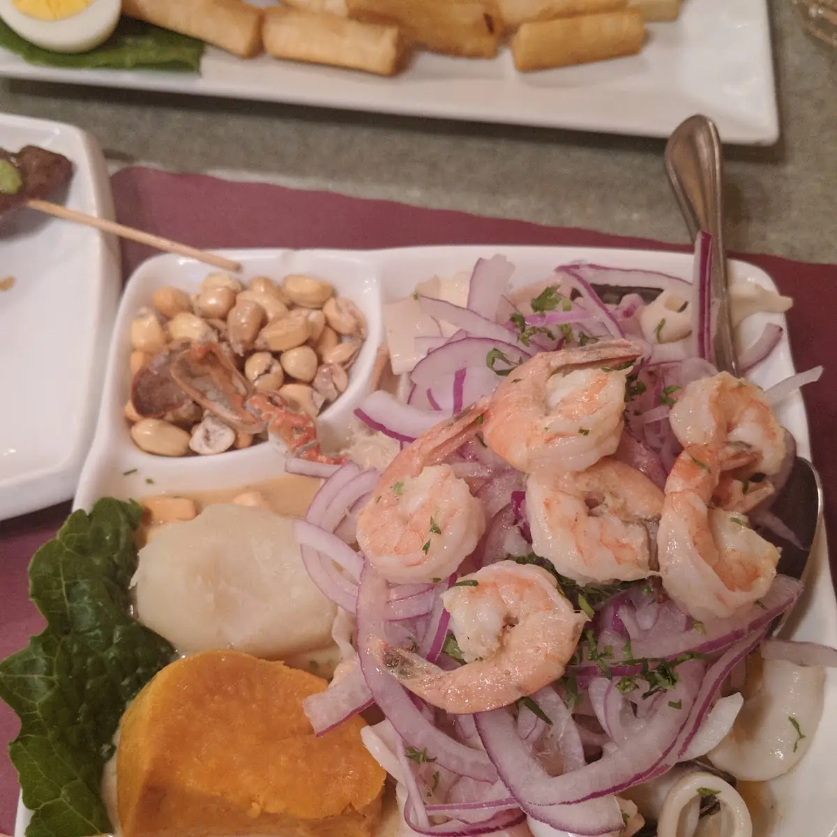 Ceviche Mixto Mixed Ceviche