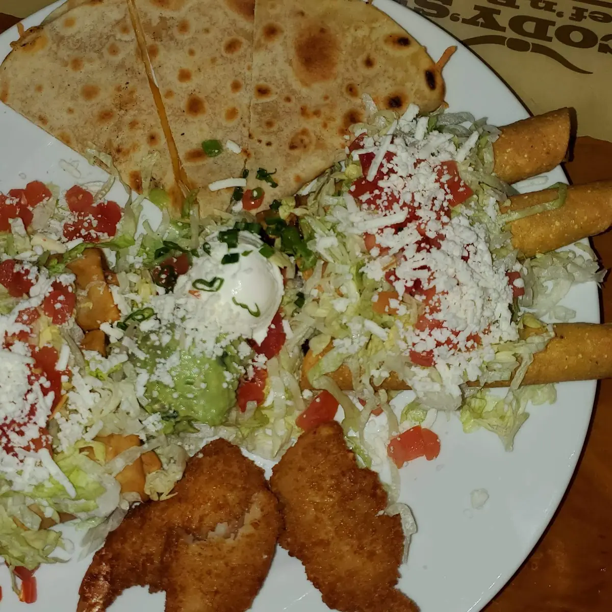 Sampler Plate