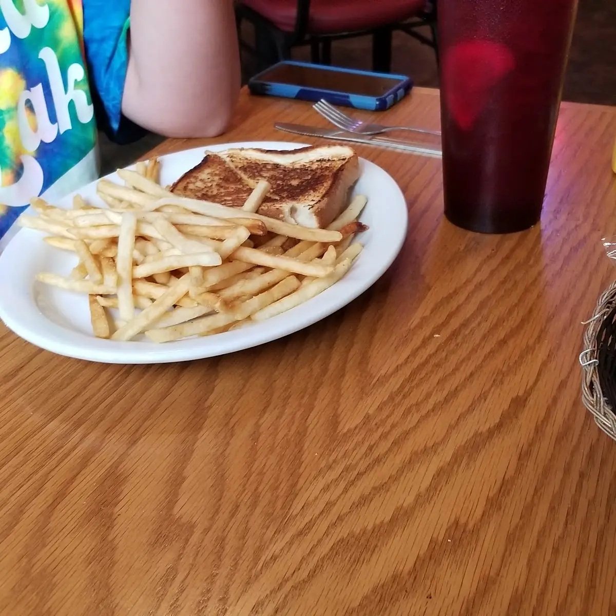 Grilled Cheese and Fries