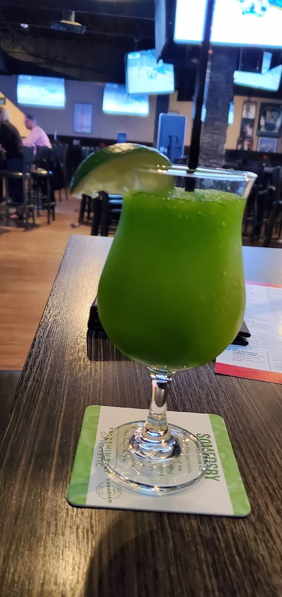 Margarita Lime Peach Slush, O2's Mill Woods