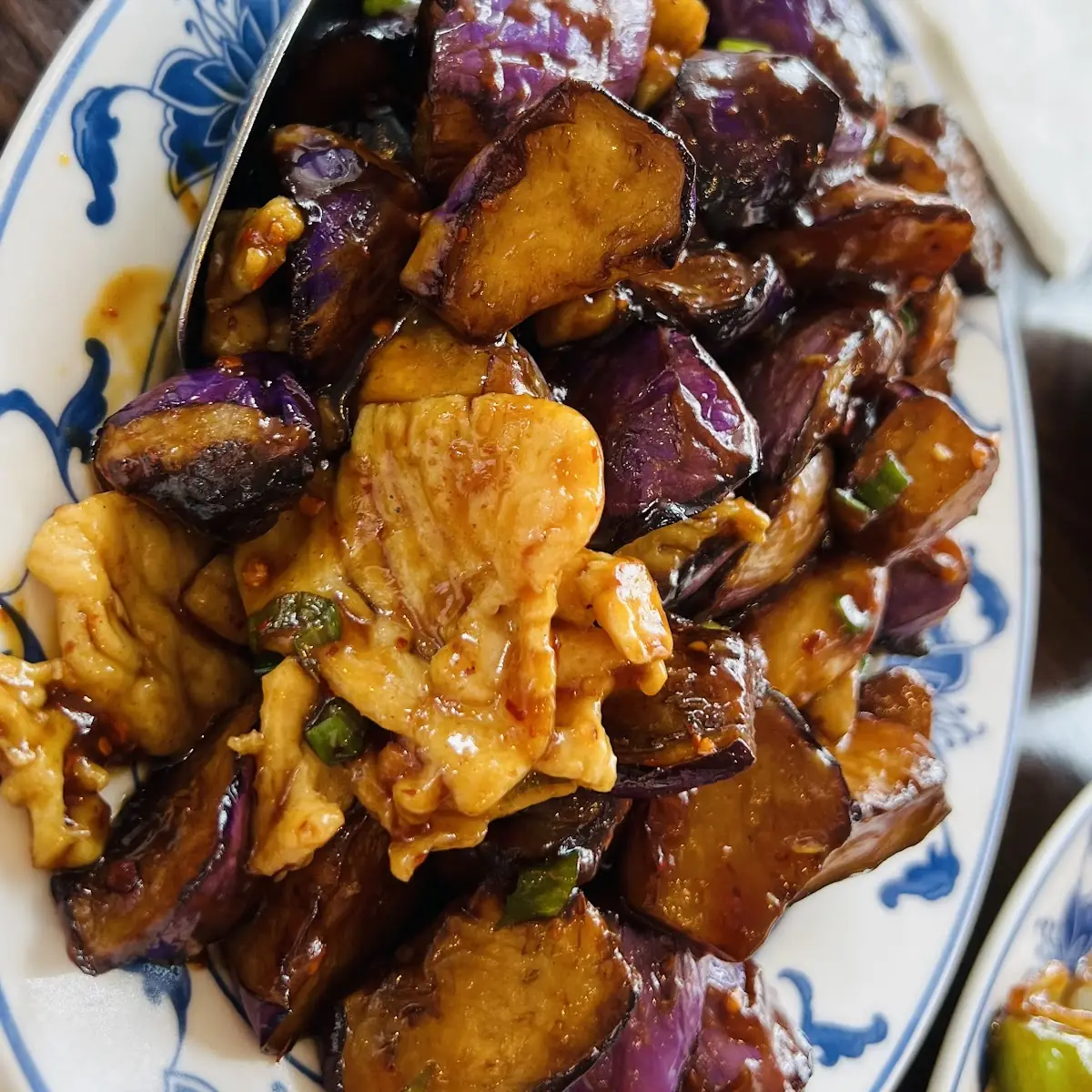 Eggplant with Garlic Sauce