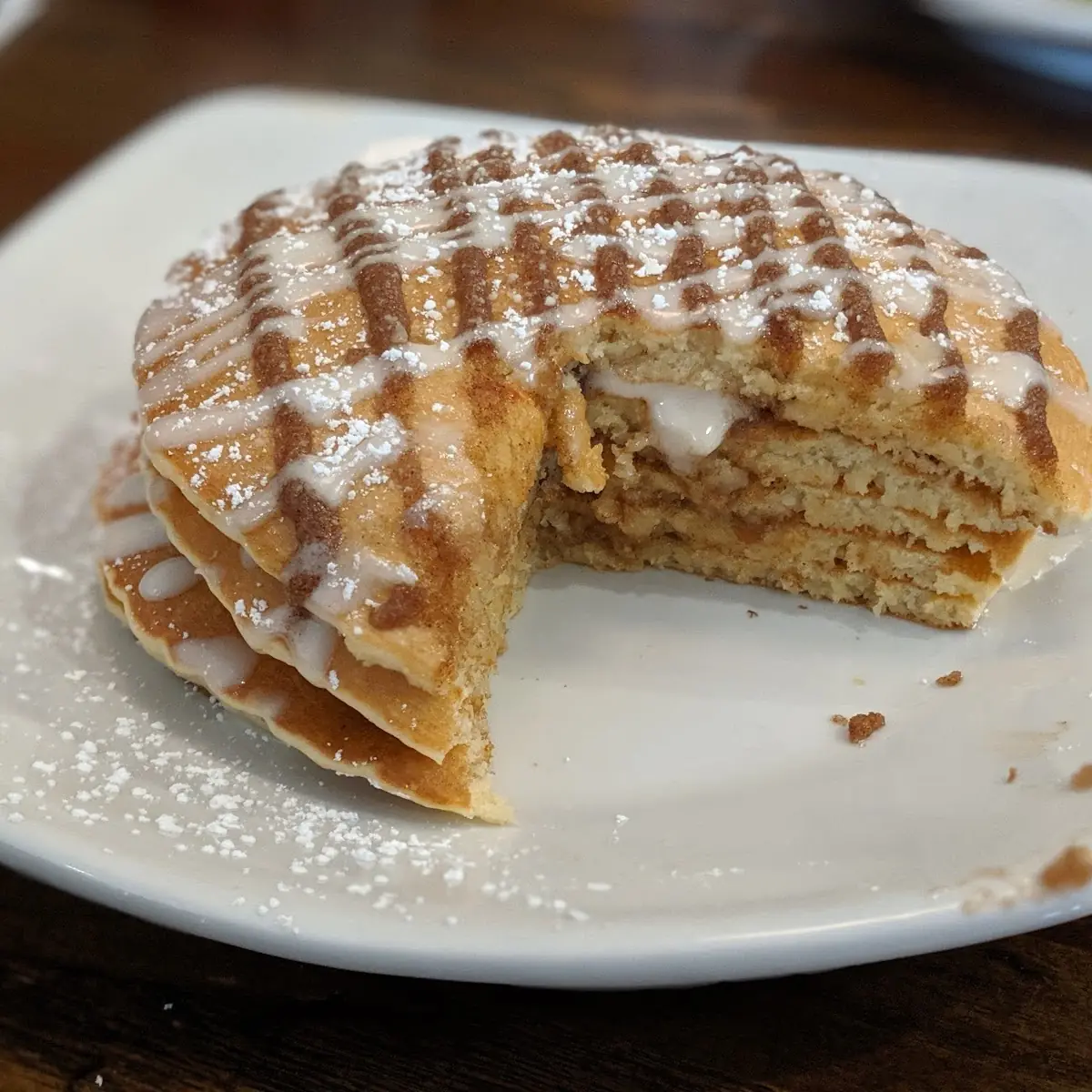 Cinnamon Sugar Pancakes