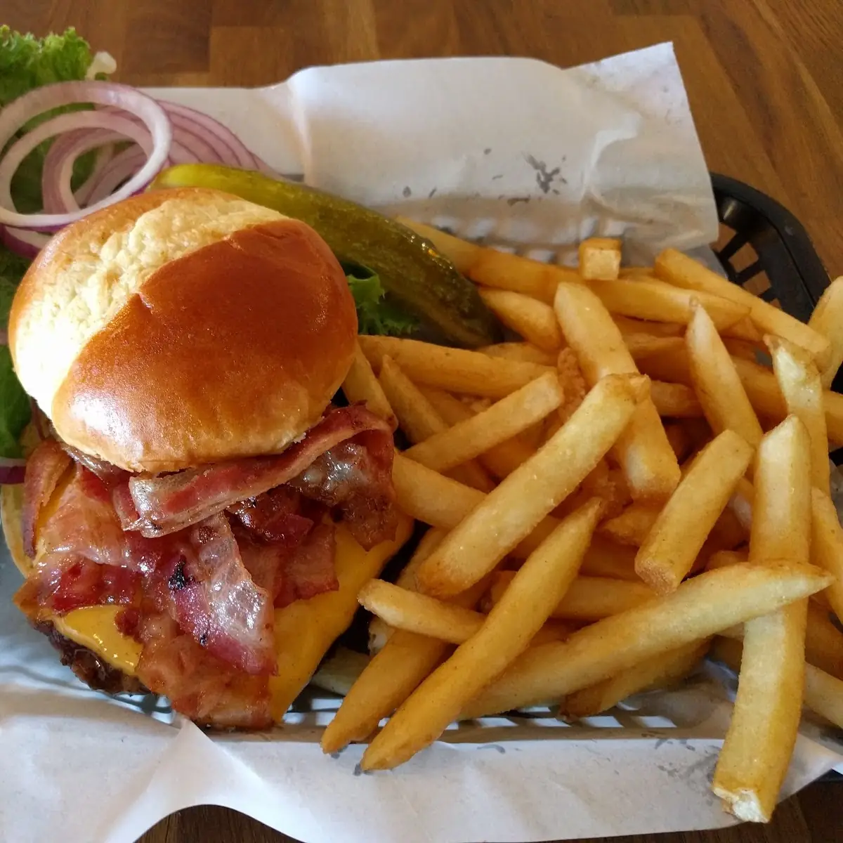 Bacon Cheese Burger