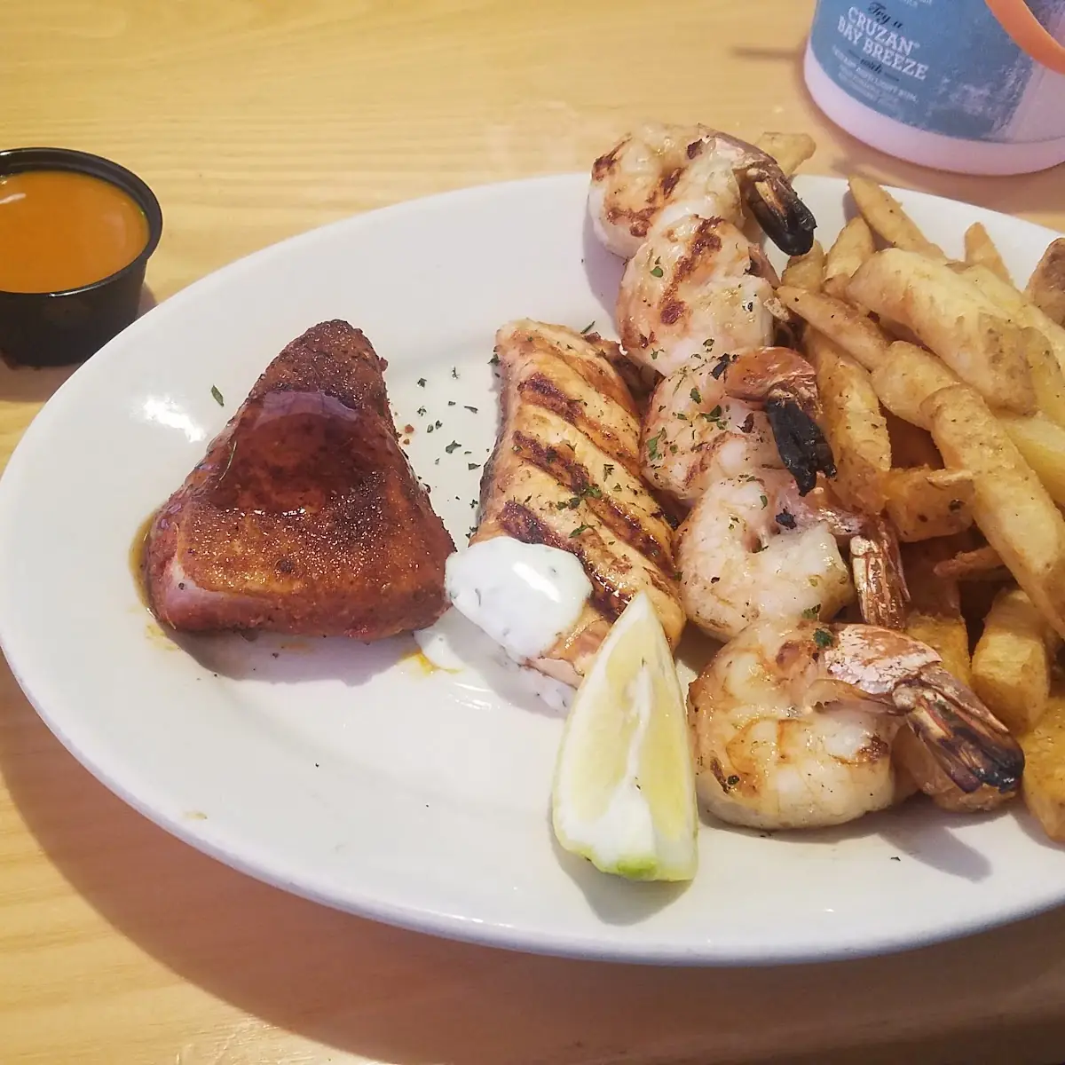 Grilled Fish Trio