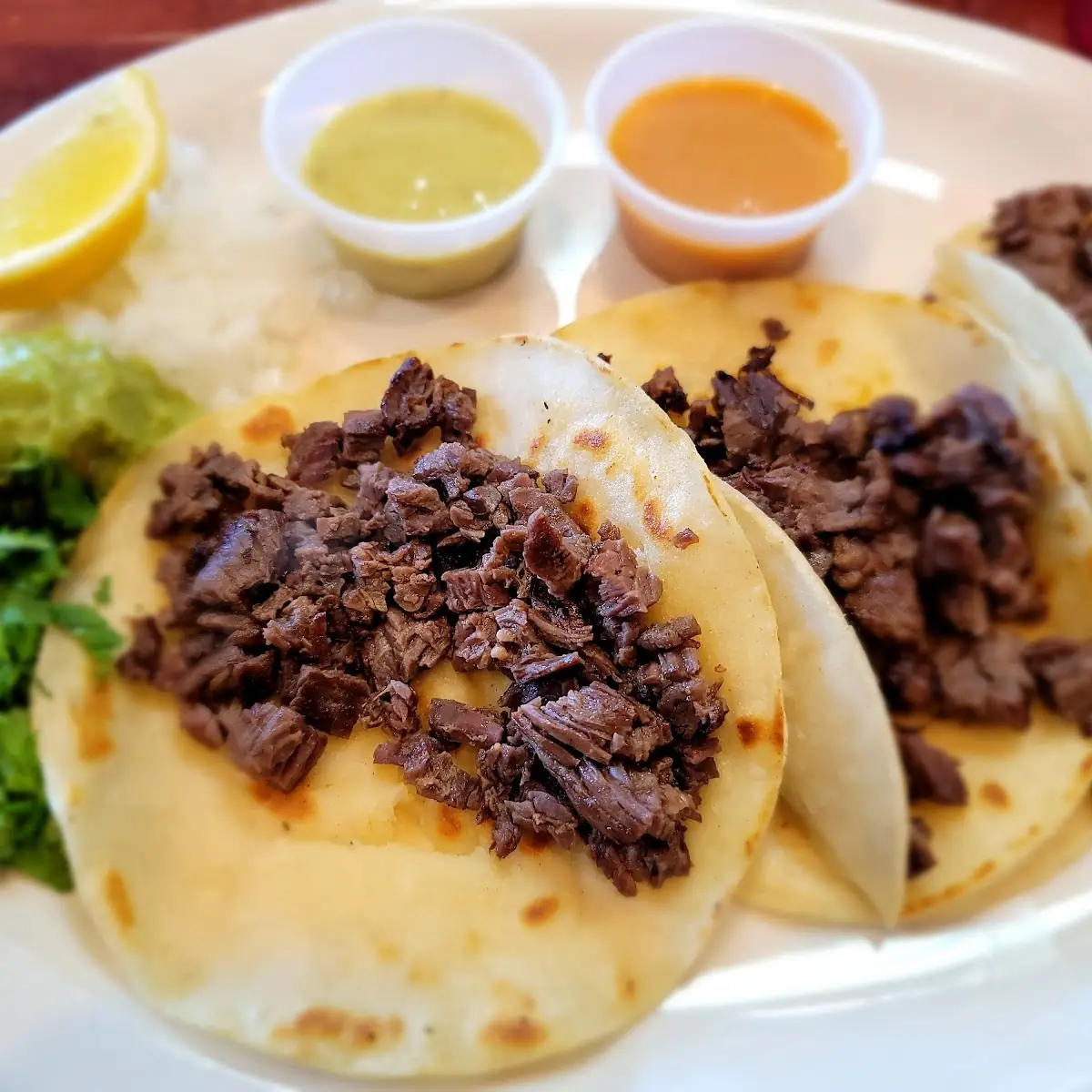 3 Crispy Beef Tacos