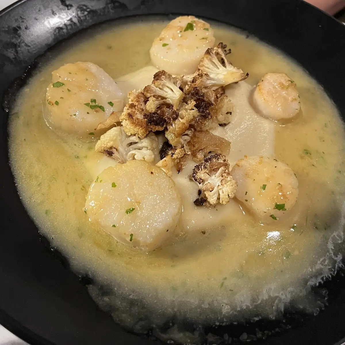 Pan Seared Sea Scallops