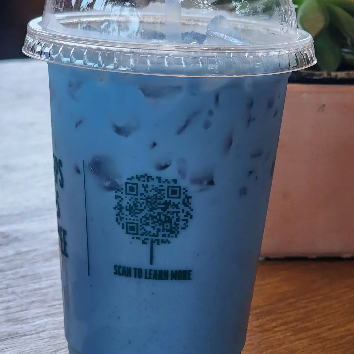 Butterfly Pea Tea Latte