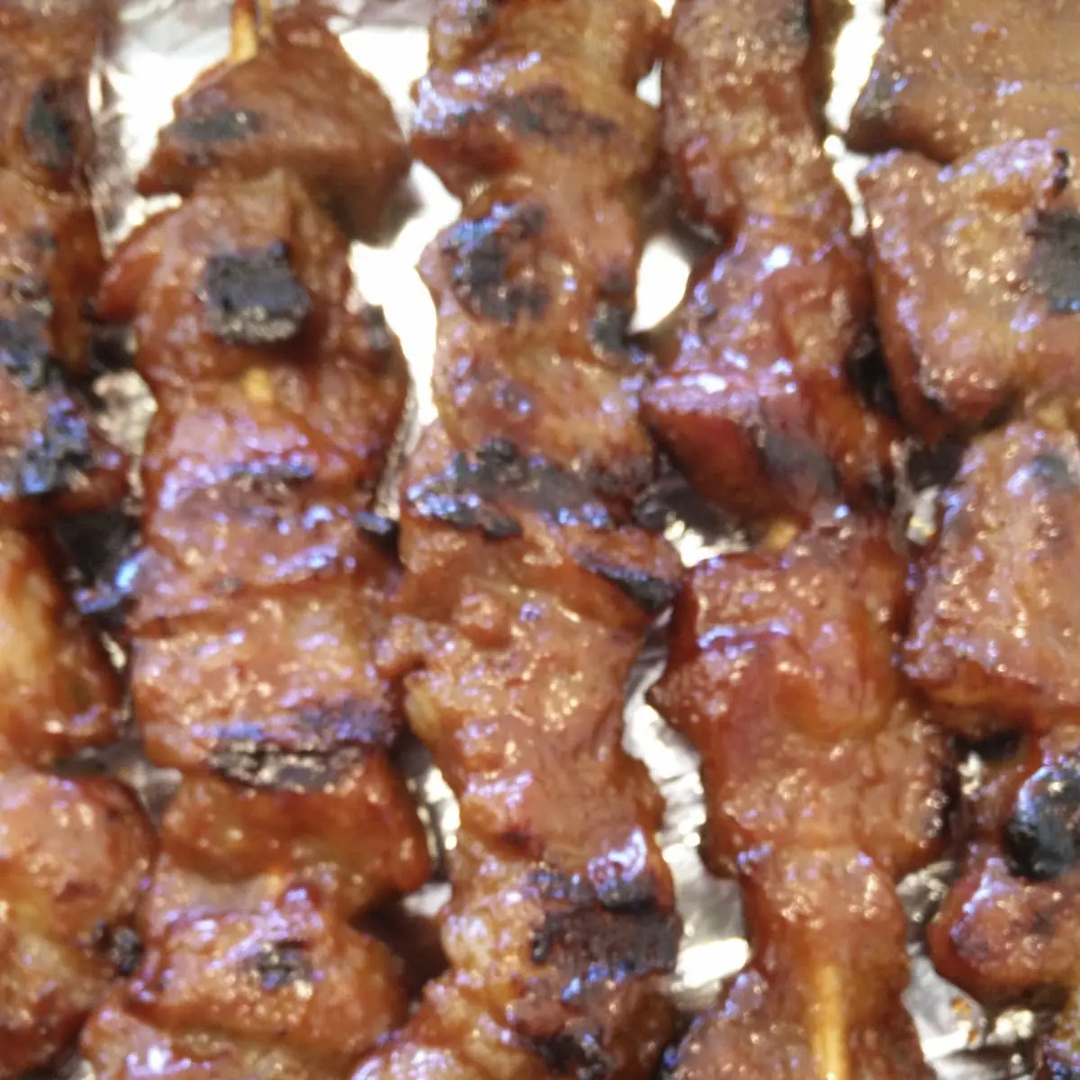BBQ Chicken Skewers
