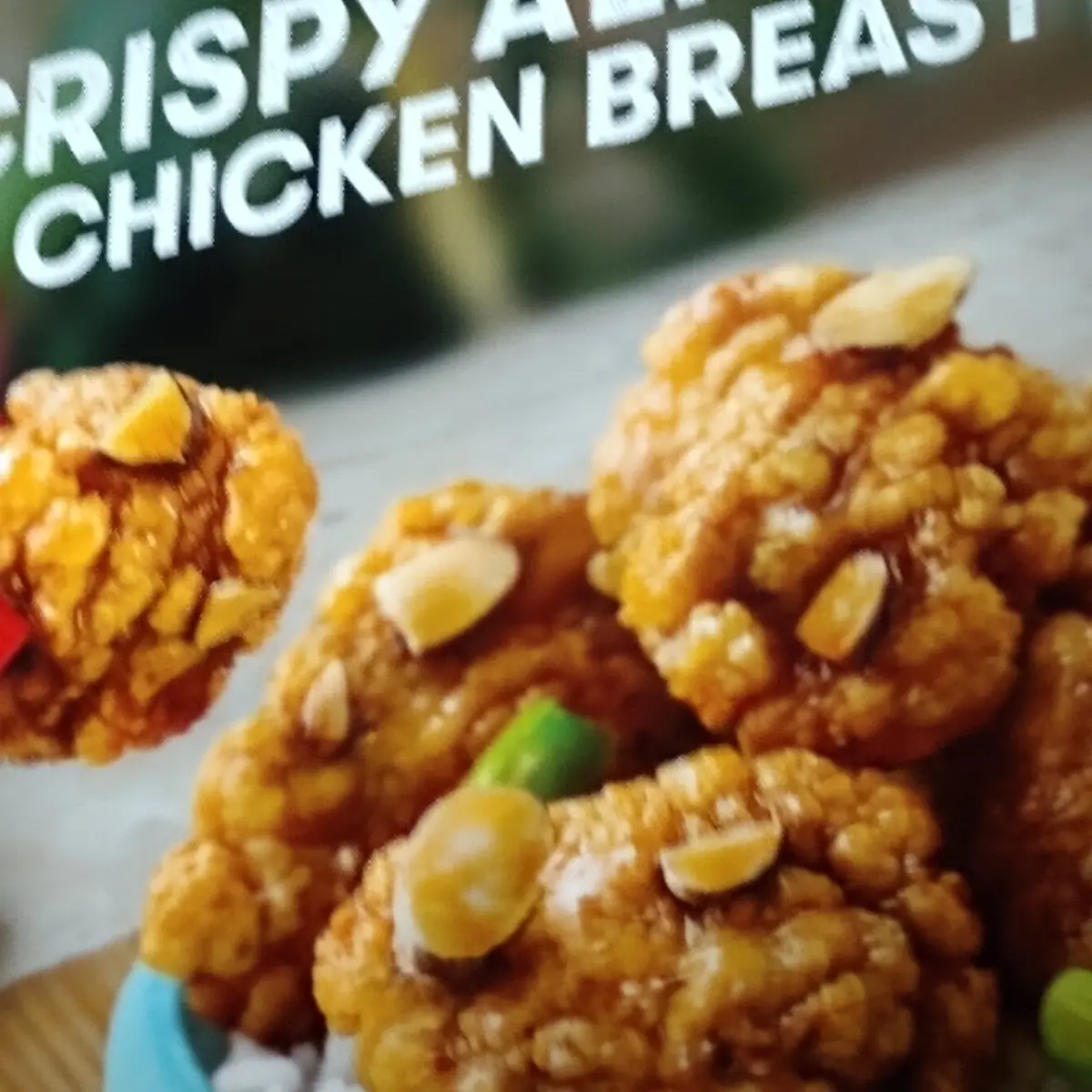 Crispy Almond Chicken Breast