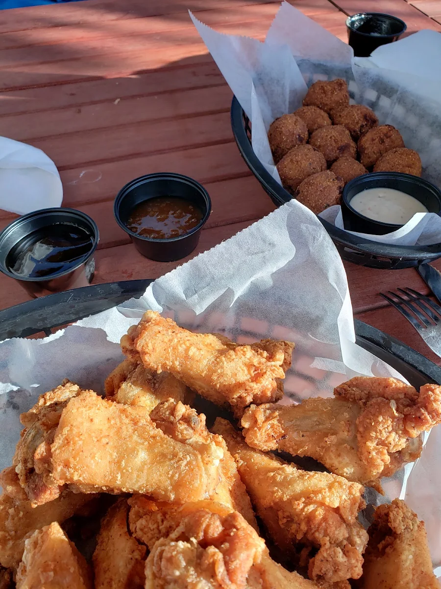 Wings and Hush Puppies