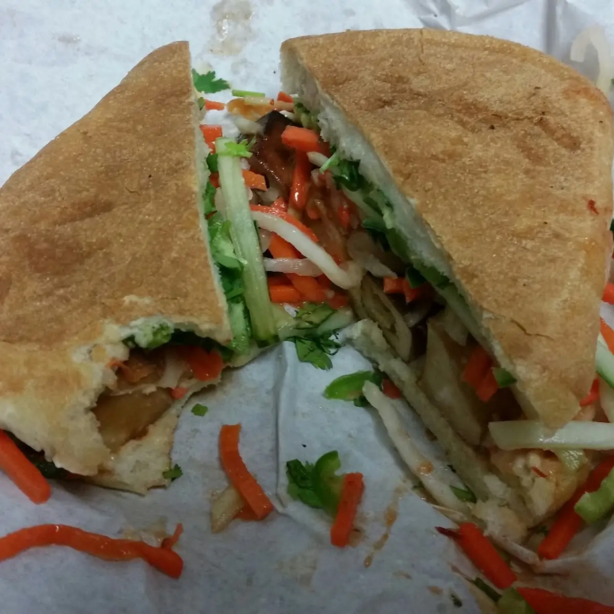 Vegan Banh MI Sandwich