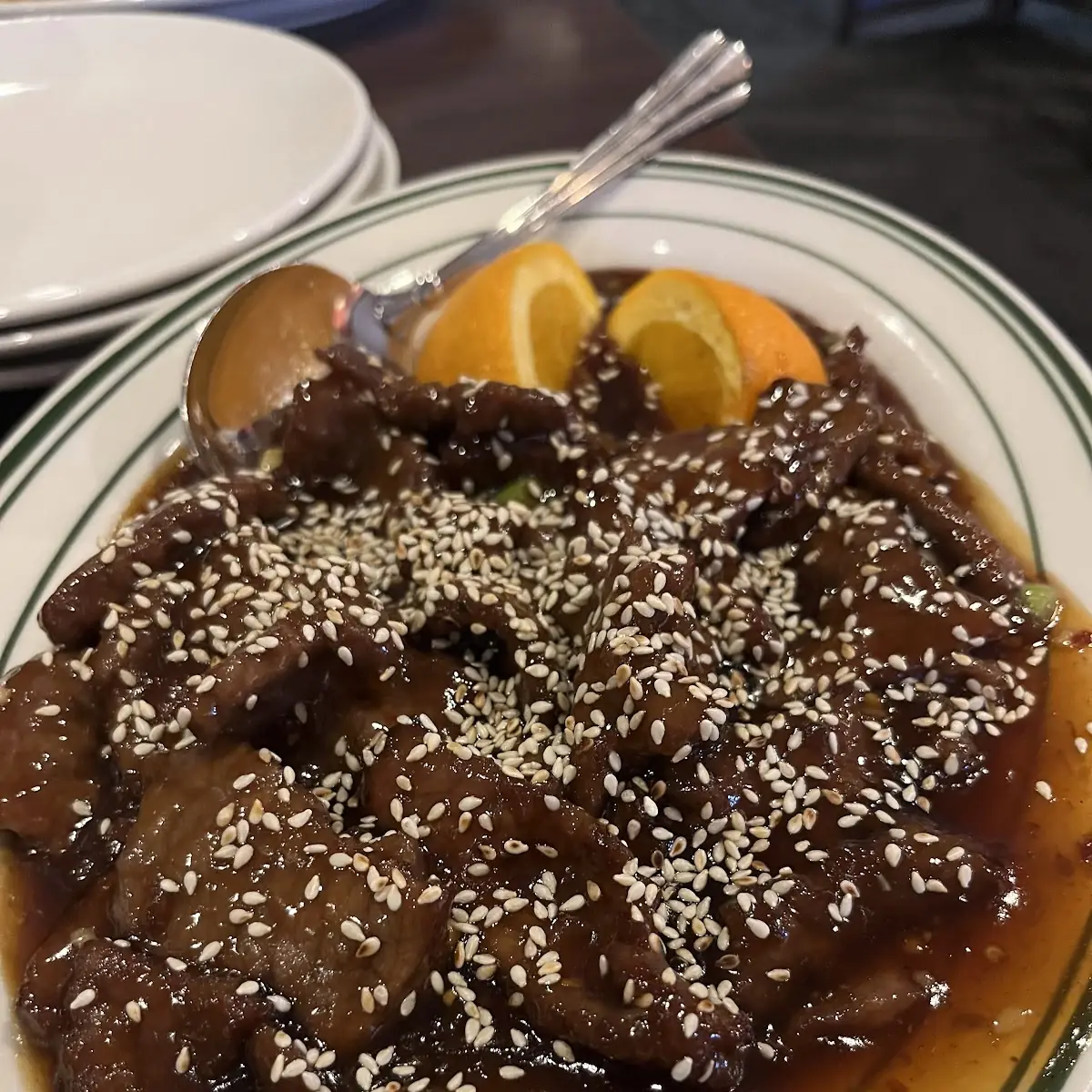 Sesame Beef